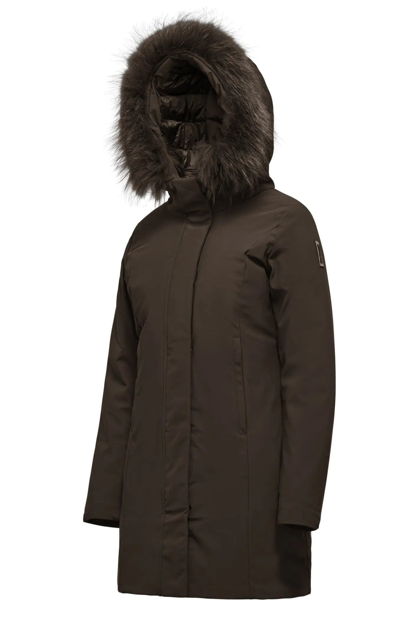 Bomboogie Parka-Vienna Parka Jacket - Wattierter Parka Mit Fellkapuze