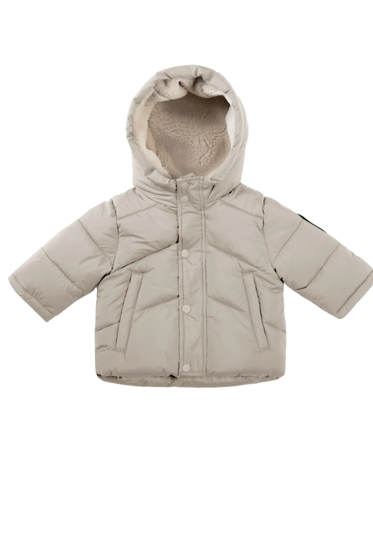 Bomboogie Baby-Wattierte Babyjacke Mit Kapuze