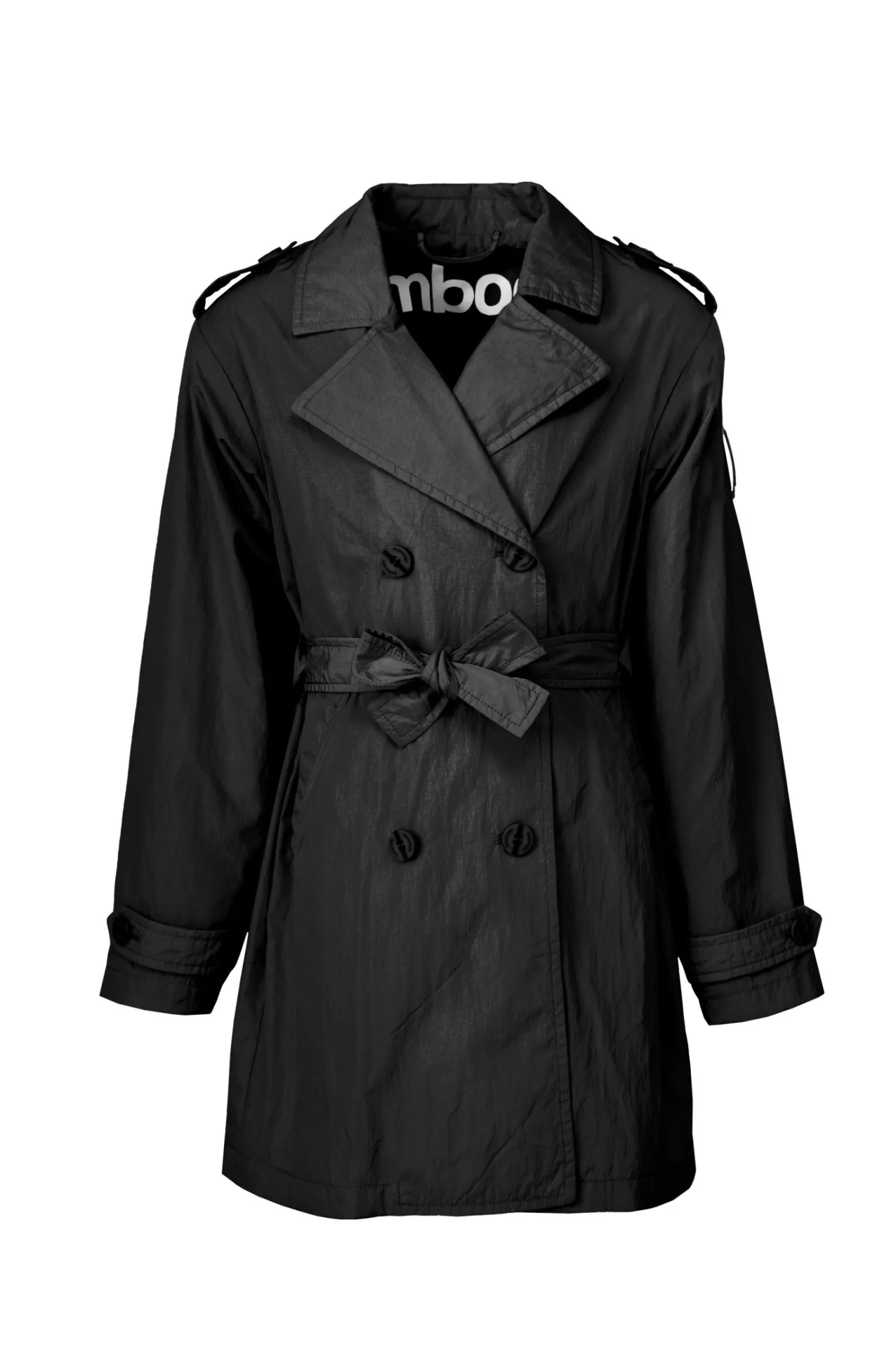 Bomboogie Mädchen-Zweireihiger Regen-Trenchcoat Für Mädchen